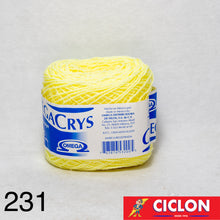 Cargar imagen en el visor de la galería, Omega Crys Estambre para Tejer Madeja 40g