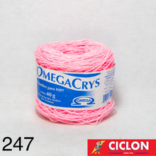 Cargar imagen en el visor de la galería, Omega Crys Estambre para Tejer Madeja 40g