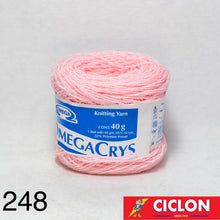 Cargar imagen en el visor de la galería, Omega Crys Estambre para Tejer Madeja 40g