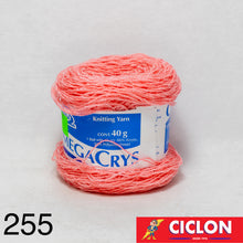 Cargar imagen en el visor de la galería, Omega Crys Estambre para Tejer Madeja 40g