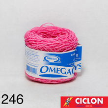Cargar imagen en el visor de la galería, Omega Crys Estambre para Tejer Madeja 40g
