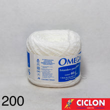 Cargar imagen en el visor de la galería, Omega Crys Estambre para Tejer Madeja 40g