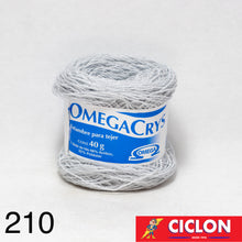 Cargar imagen en el visor de la galería, Omega Crys Estambre para Tejer Madeja 40g