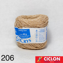 Cargar imagen en el visor de la galería, Omega Crys Estambre para Tejer Madeja 40g