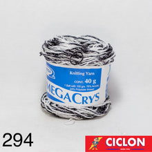 Cargar imagen en el visor de la galería, Omega Crys Estambre para Tejer Madeja 40g