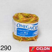 Cargar imagen en el visor de la galería, Omega Crys Estambre para Tejer Madeja 40g