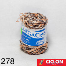 Cargar imagen en el visor de la galería, Omega Crys Estambre para Tejer Madeja 40g
