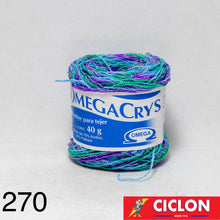 Cargar imagen en el visor de la galería, Omega Crys Estambre para Tejer Madeja 40g