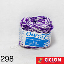 Cargar imagen en el visor de la galería, Omega Crys Estambre para Tejer Madeja 40g