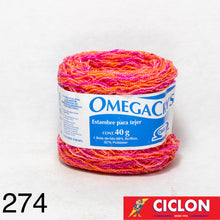 Cargar imagen en el visor de la galería, Omega Crys Estambre para Tejer Madeja 40g