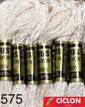 Cargar imagen en el visor de la galería, Hilo Iris para Bordar 100% Rayon Madeja 8m Colores 500-599