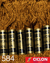 Cargar imagen en el visor de la galería, Hilo Iris para Bordar 100% Rayon Madeja 8m Colores 500-599