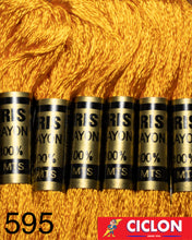 Cargar imagen en el visor de la galería, Hilo Iris para Bordar 100% Rayon Madeja 8m Colores 500-599