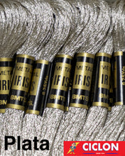 Cargar imagen en el visor de la galería, Hilo Iris para Bordar 100% Rayon Madeja 8m Colores 600-625