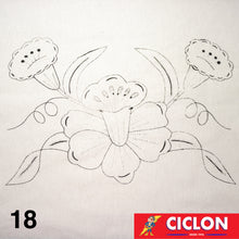 Cargar imagen en el visor de la galería, Manta para Bordar Natural 60cm x 60cm