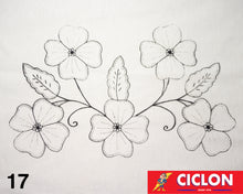 Cargar imagen en el visor de la galería, Manta para Bordar Natural 60cm x 60cm