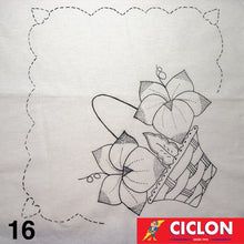 Cargar imagen en el visor de la galería, Manta para Bordar Natural 60cm x 60cm