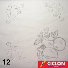 Cargar imagen en el visor de la galería, Manta para Bordar Natural 60cm x 60cm