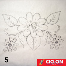 Cargar imagen en el visor de la galería, Manta para Bordar Natural 60cm x 60cm