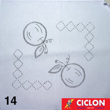 Cargar imagen en el visor de la galería, Tela para Bordar Blanca 45cm x 50cm