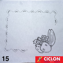 Cargar imagen en el visor de la galería, Tela para Bordar Blanca 45cm x 50cm