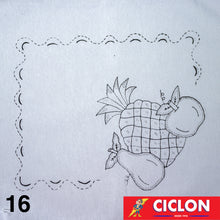 Cargar imagen en el visor de la galería, Tela para Bordar Blanca 45cm x 50cm
