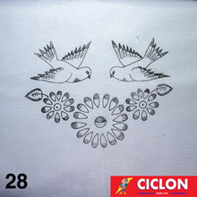 Cargar imagen en el visor de la galería, Tela para Bordar Blanca 60cm x 60cm