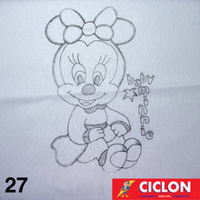 Cargar imagen en el visor de la galería, Tela para Bordar Blanca 60cm x 60cm