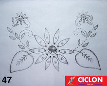 Cargar imagen en el visor de la galería, Tela para Bordar Blanca 60cm x 60cm