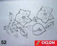 Cargar imagen en el visor de la galería, Tela para Bordar Blanca 60cm x 60cm