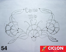 Cargar imagen en el visor de la galería, Tela para Bordar Blanca 60cm x 60cm