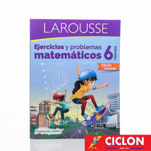 Cargar imagen en el visor de la galería, Libro de Ejercicios y problemas Matematicos Primaria Larousse