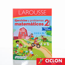 Cargar imagen en el visor de la galería, Libro de Ejercicios y problemas Matematicos Primaria Larousse