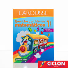 Cargar imagen en el visor de la galería, Libro de Ejercicios y problemas Matematicos Primaria Larousse