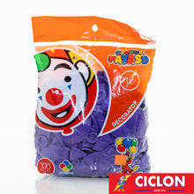 Cargar imagen en el visor de la galería, Globos Payaso de Latex #12 bolsa con 100 piezas