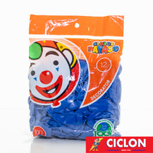 Cargar imagen en el visor de la galería, Globos Payaso de Latex #12 bolsa con 100 piezas