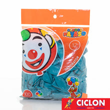 Cargar imagen en el visor de la galería, Globos Payaso de Latex #12 bolsa con 100 piezas
