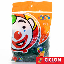 Cargar imagen en el visor de la galería, Globos Payaso de Latex #12 bolsa con 100 piezas