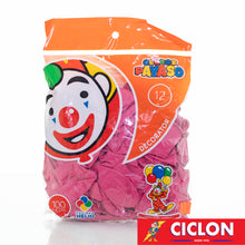 Cargar imagen en el visor de la galería, Globos Payaso de Latex #12 bolsa con 100 piezas
