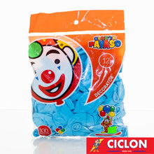 Cargar imagen en el visor de la galería, Globos Payaso de Latex #12 bolsa con 100 piezas