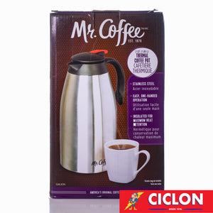 Cafetera Termica Mr. Coffee 1.89L