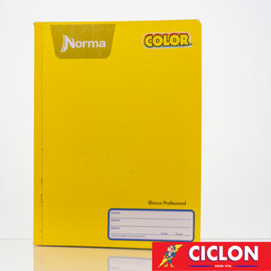 Cuaderno Profesional Cosido Blanco Norma color