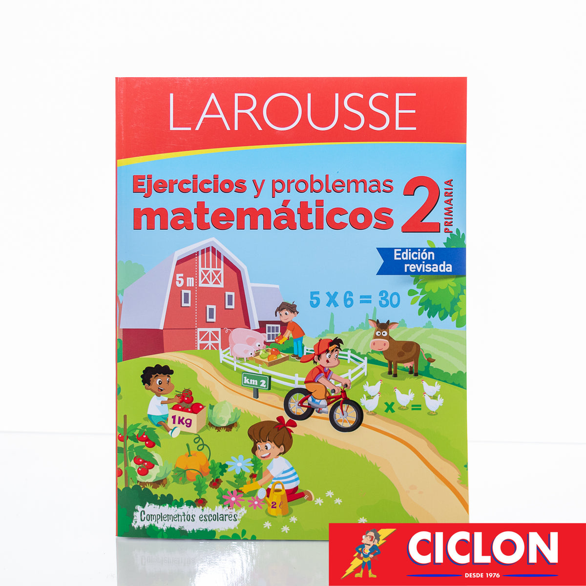 Libro de Ejercicios y problemas Matematicos Primaria Larousse – Ciclón ...